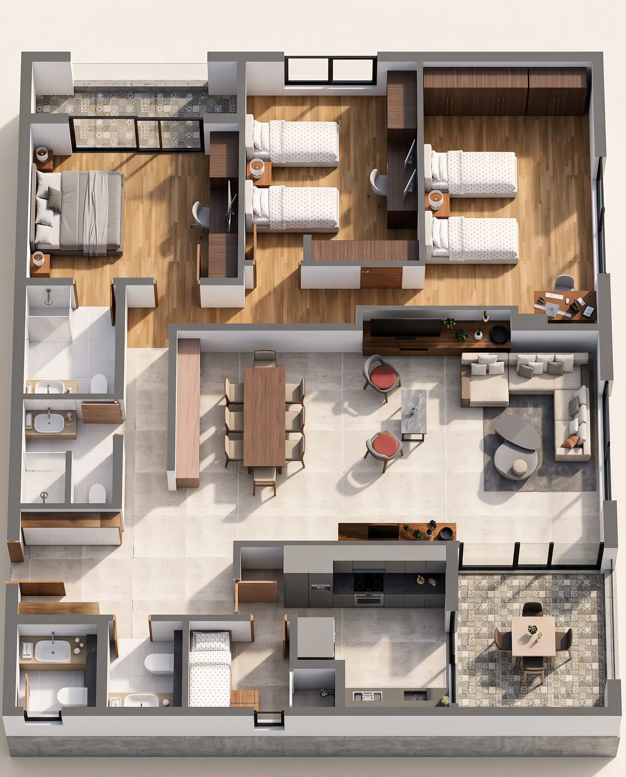 SF-04: 3D plan