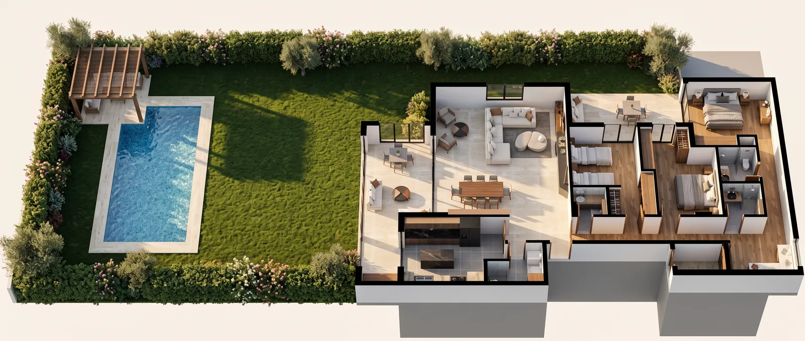 C B-01: 3D plan